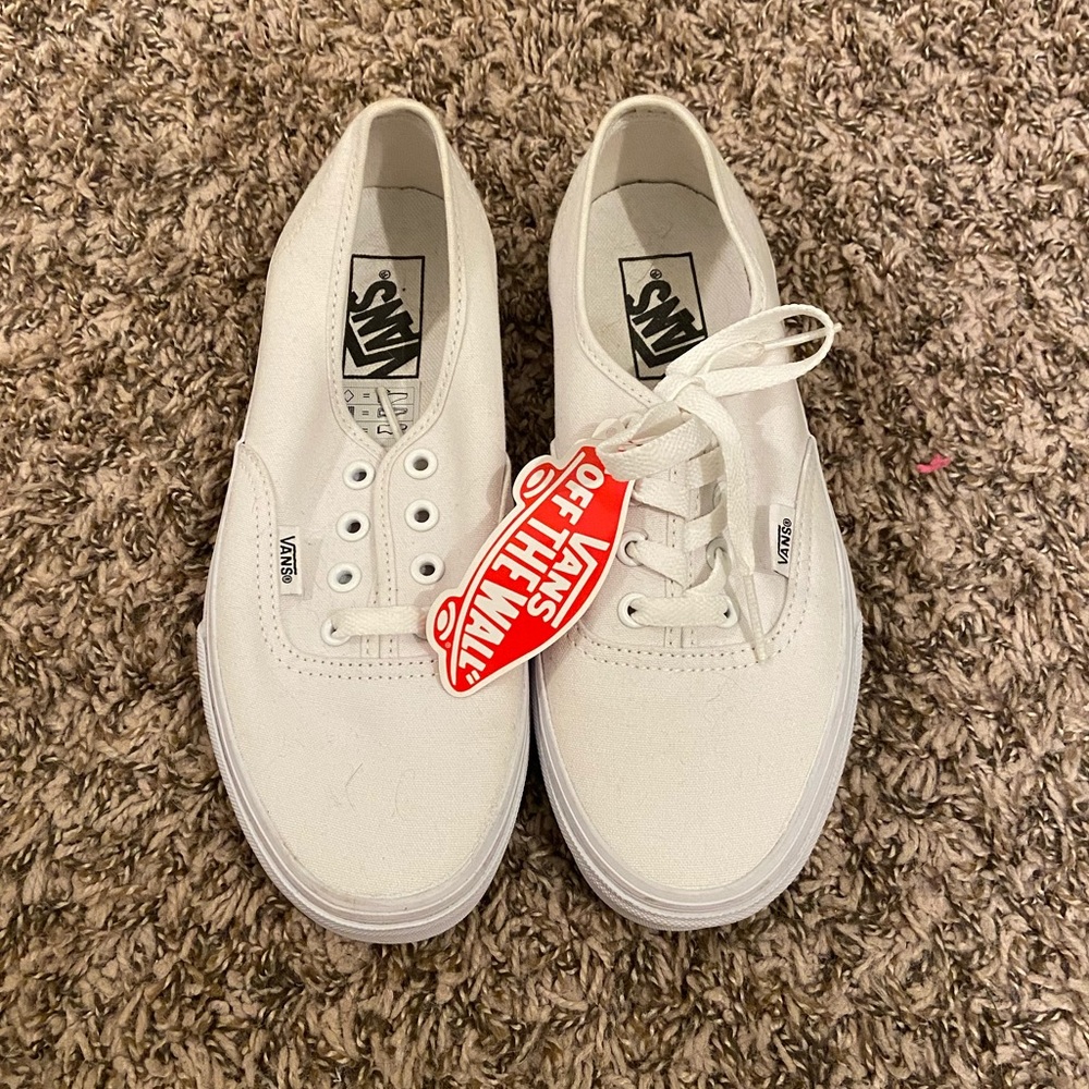 NWT White Vans